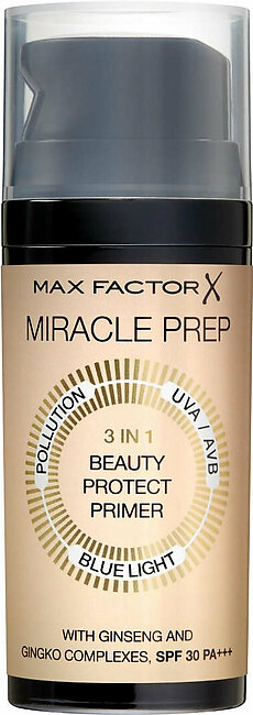 Maxfactor 3in1 Mircle Prep Beauty Protect Primer