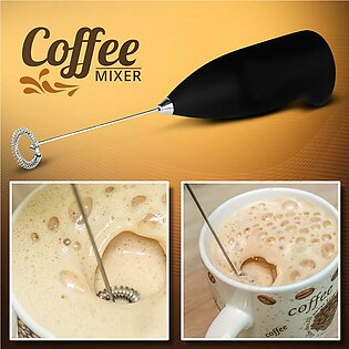 Coffee Beater Handheld Coffee Milk Frother Mini Electric Whisk Mixer Coffee Chocolate Whisk Egg Beater Milk Frother Stirrer Mixer Cream Foamer Baking Supplies (random Color)