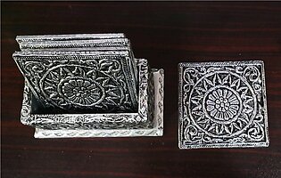 Aluminum Antique Coasters 4x4 inches / Handicraft / Handmade / Vip's Creation