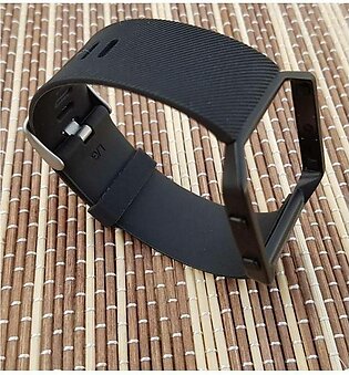 Soft Silicone Watch Band Strap With Metal Frame for FITBIT Blaze Fitness Watch