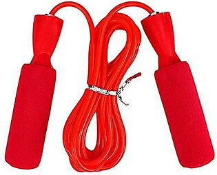 Jump Rope Low Bearing High Quality Plastic Rope Fitness Jump Rope - Red