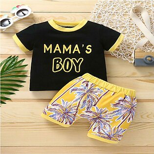 T-shirt And Short Pants For kids Baby Boys And Baby Girls Round Neck Short Sleeves Tee Top's Clothes Sets Dresses Outfit