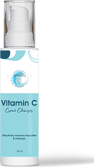 Creme Cleanser Vitamin C + E and Aloe vera.