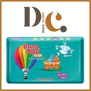 Bona Papa Magic Baby Diapers Size-4 Large (9-13 Kg / 36 Pcs)
