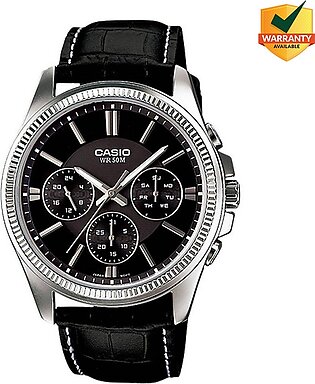 Original Casio Mtp-1375l-1avdf - Stainless Steel Watch For Men