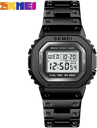 Skmei Outdoor Sport Chronograph Countdown Digital Watch For Men Top Brand Steel Digital Watch For Men Watches 1456