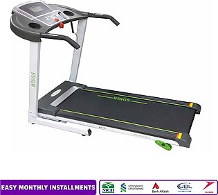 Wings - W : 2 Double Track Treadmill 2.75 Hp (manual Incline)