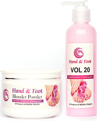 Hand & Foot Skin Polisher 100 Ml Set By Moon Touch