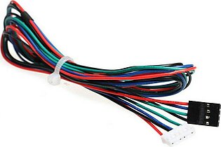 5Pcs 3D Printer CNC Stepper Motor cables 4pin to 6pin connector wire