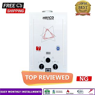 Hanco 7 Litre Instant Water Heater Imported - Natural Gas Or Lpg Geyser