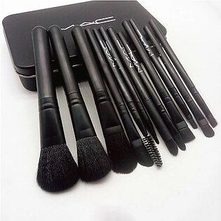 BIOAOUA - 12 Pcs Makeup Brushes Set Kit.