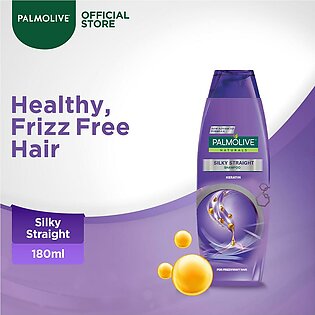 Palmolive Naturals Silky Straight Shampoo 180ml