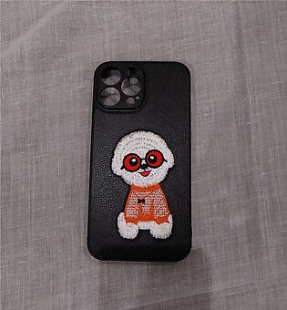 3d Embroidered Back Case For Iphone 13 Pro Max & Iphone 11 Pro Max Back Cover
