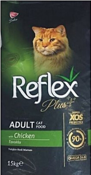 Reflex Plus Adult Cat Food Open Ma Available In 500g ,1kg , 2kg & 3kg