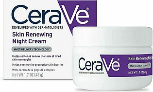 Cerave Skin Renewing Night Cream 1.7 Oz (48g)