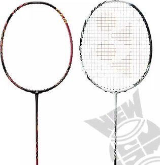 Yonex Astrox 99 (white Tiger) 30lbs Light Weight Yonex Badminton Racket Gut With Grip