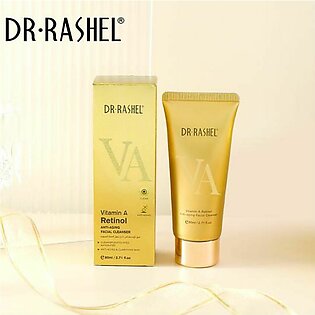 Dr Rashel Face Wash Vitamin A Retinol Anti-aging Facial Cleanser 80ml Drl-1618