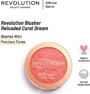 Makeup Revolution London - Blusher Reloaded Coral Dream