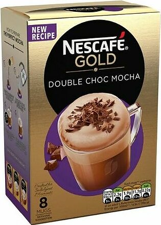 Nescafe GOLD Double Choc Mocha Coffee, 8 Sachets, 184g