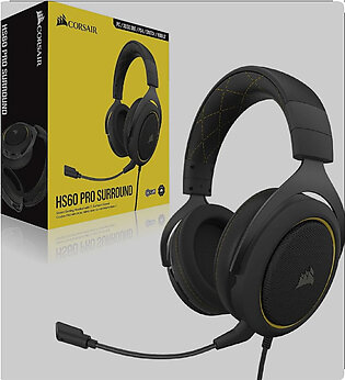 Corsair Hs60 Pro – 7.1 Virtual Surround Sound Pc Gaming Headset W/usb Dac - Discord Certified Headphones – Compatible With Xbox One, Ps4, And Nintendo Switch – Carbon (renewed)