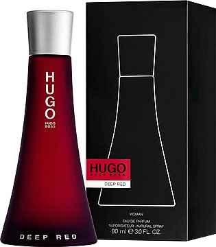 Hugo Deep Red Women Edp 90ml Hugo Boss