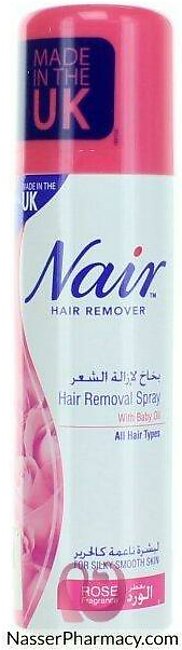 Nair Rose Hair Removal Spray, 200Ml