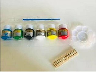 Water Painting Colors - 6 basic colour Water paint in bottle 25ml in each