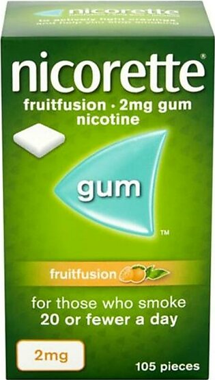 NICORETTE - Fruitfusion 2mg Gum Nicotine 105 pieces
