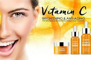 Dr rashel (pack of 3) Vitamin C Face Cream, Vitamin C Eye Serum and Vitamin C Face Serum