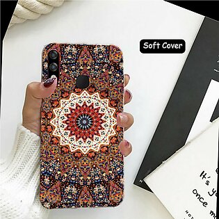 Infinix Hot 7 Pro Cover Case ( X625 ) - Floral Soft Cover Case For Infinix X625
