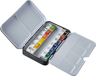Mungyo Professional Watercolor Pan Set Of 12 Shades (passion For Masterpiece)