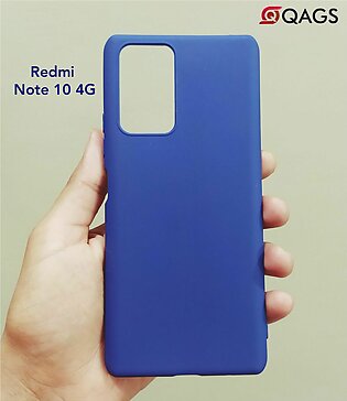 QAGS Xiaomi Redmi Note 10 Matte Soft Tpu Case Silicone Ultra Thin Back Cover Multi Color