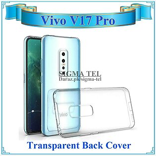 Vivo V17 Pro Back Cover Transparent Crystal Clear Case Cover For Vivo V17 Pro