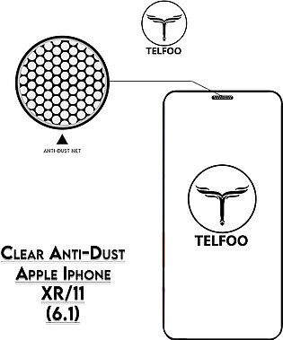 TELFOO Apple Iphone 11/XR (6.1) – TELFOO Clear Anti-dust Glass Protector - Compatible With IPhone 11/XR (6.1) - With Installation Kit.
