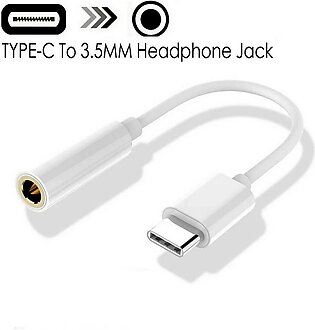 Type - C To 3.5mm Headphone Adapter Cable Usb Male To Female 3.5mm Aux Audio Jack