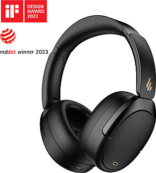 Edifier Wh950nb Active Noise Cancelling Headphones, Bluetooth 5.3 Wireless Headphones, Ldac Hi-res Audio, 55 Hours Playtime, Google Fast Pairing For Android, Dual Device Connection, App Control, Black | Headphone | Bluetooth Headphone | Anc Headphones |
