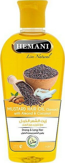 Hemani Herbal - Mustard Hair Oil 200ml