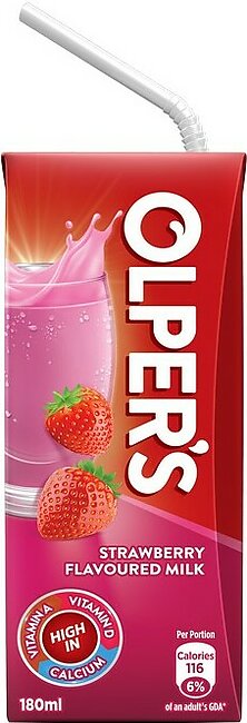 Olpers Flavored Milk 180ml Strawberry 24 Pcs