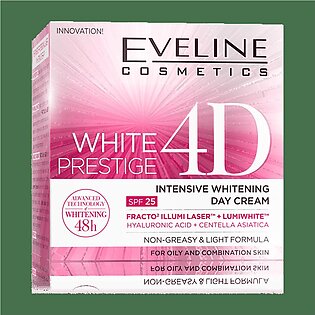 Eveline White Prestige 4d Intensive Whitening Day Cream Spf 25