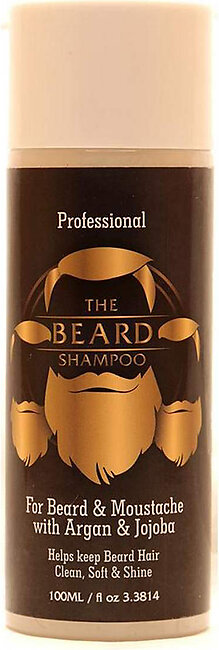 Shampoo for Beard and Moustache - 120ml - Beard Growth and Hair Fall Control - SAC