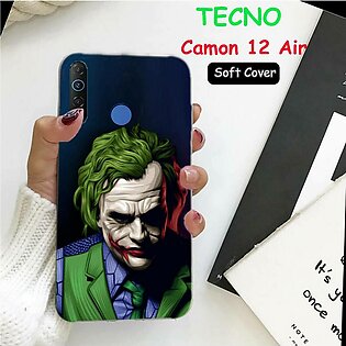 Tecno Camon 12 Air Back Cover Case - Joker Soft Case Cover For Tecno Camon 12 Air