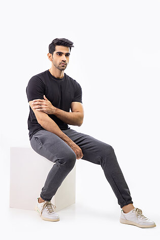 Select By Daraz - Trousers For Men & Boys (jogger Pant) - Charcoal Grey