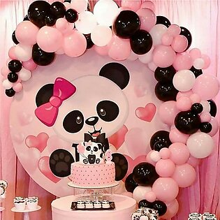 Pack Of 100 Balloons Panda Theme For Birthdays Party Baby Shower Events Decorations