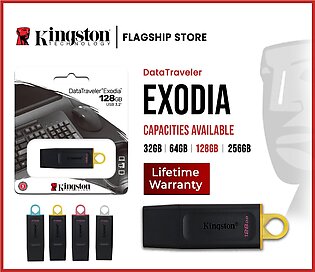Kingston USB Flash Drive 128 GB Lifetime Warranty-DT Exodia 3.2