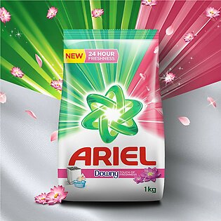 Ariel Touch of Downy Detergent Washing Powder 900g Pack