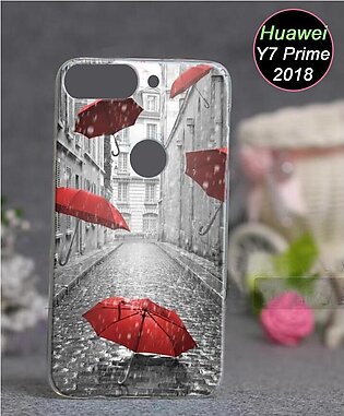Huawei Y7 2018 Back Cover Case - Rain Cover