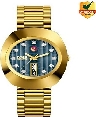 The Original Automatic Blue Dial - Golden Stainless Steel / Pvd Bracelet Men's Watch - 764.0413.3052