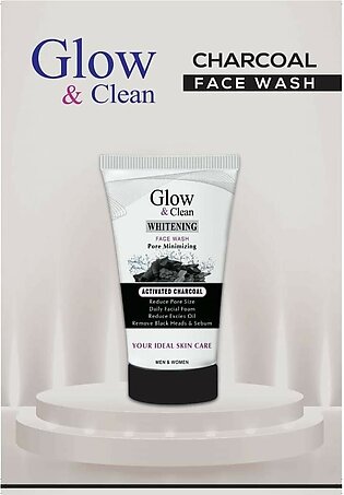 Glow And Clean Whitening Activated Charcoal Face Wash