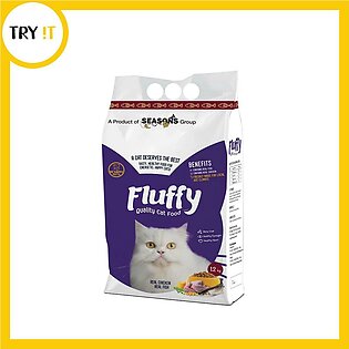 Fluffy Dry Cat Food – 1.2 Kg For All Cats