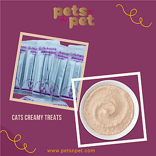 Pack Of 3, 6 And 12 Delicious Creamy Treats For Cats In Chicken Flavor